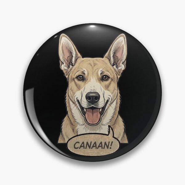 Item preview, Canaan Retro Vintage Comic Art – Kelev Kna'ani designed and sold by Pfotenfaden.