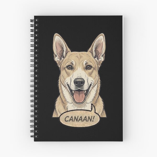 Item preview, Canaan Retro Vintage Comic Art – Kelev Kna'ani designed and sold by Pfotenfaden.