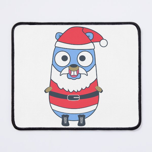 Item preview, Golang Gopher Like Santa  - Christmas Time designed and sold by ForRealSerial.