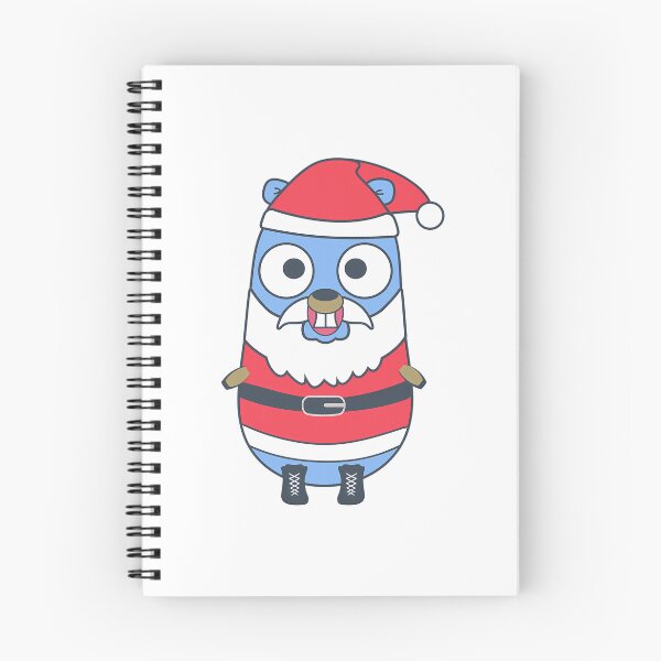 Item preview, Golang Gopher Like Santa  - Christmas Time designed and sold by ForRealSerial.