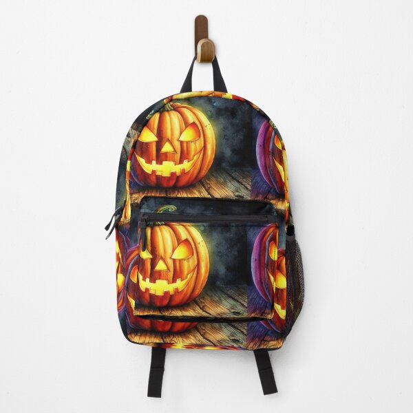 Item preview, Spooky Pumpkin – Halloween Glow Art designed and sold by Rocket&Stars.