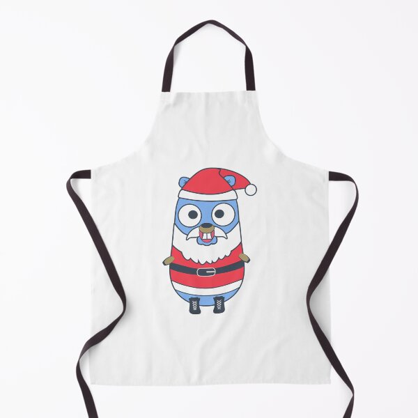Item preview, Golang Gopher Like Santa - Christmas Time designed and sold by ForRealSerial.