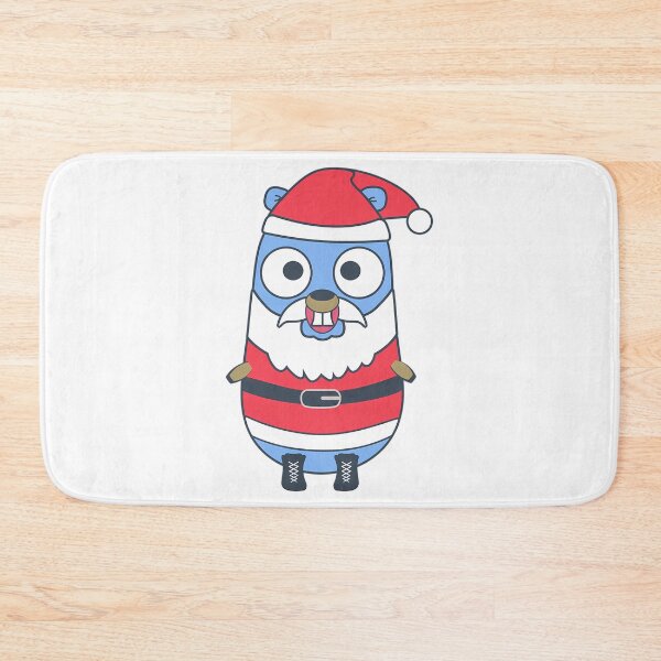 Item preview, Golang Gopher Like Santa  - Christmas Time designed and sold by ForRealSerial.