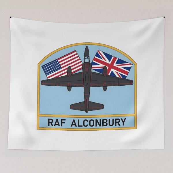 Item preview, USAF TR-1 Dragon Lady RAF Alconbury Insignia Patch designed and sold by CharlieDesings.