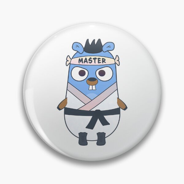 Item preview, Golang Gopher Master designed and sold by ForRealSerial.
