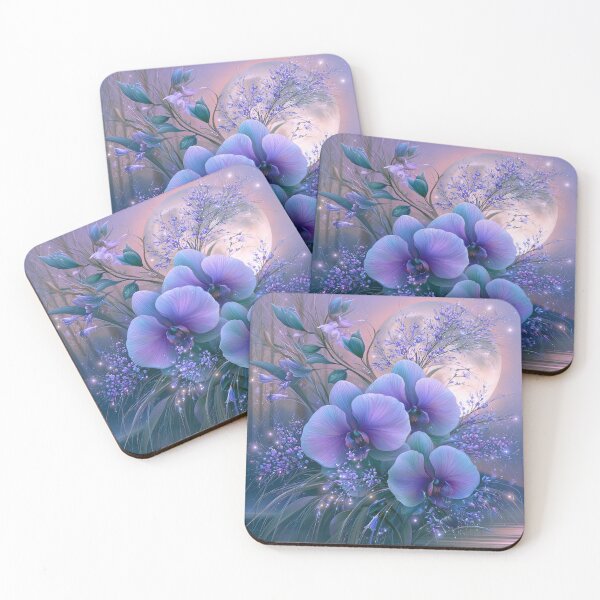 Item preview, Twilight Echoes of the Indigo Orchid designed and sold by bloorose.