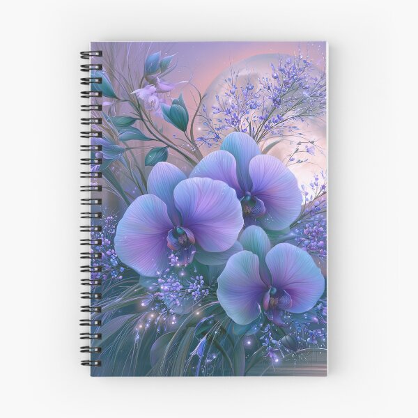 Item preview, Twilight Echoes of the Indigo Orchid designed and sold by bloorose.