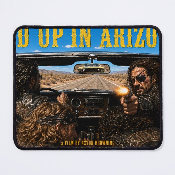 Item preview, Hold Up in Arizona – Vintage Road Movie Main Tag designed and sold by VERYOLDROAD BY AXTON BROWNING .