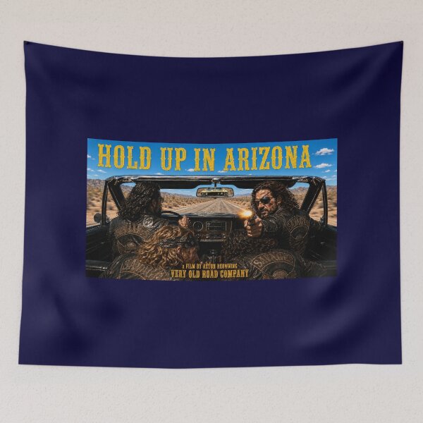 Item preview, Hold Up in Arizona – Vintage Road Movie  Main Tag designed and sold by VERYOLDROAD BY AXTON BROWNING .