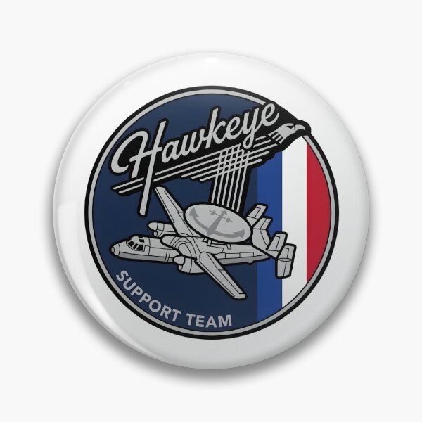 Item preview, French Naval Aviation E-2C Hawkeye Support Team Patch designed and sold by CharlieDesings.