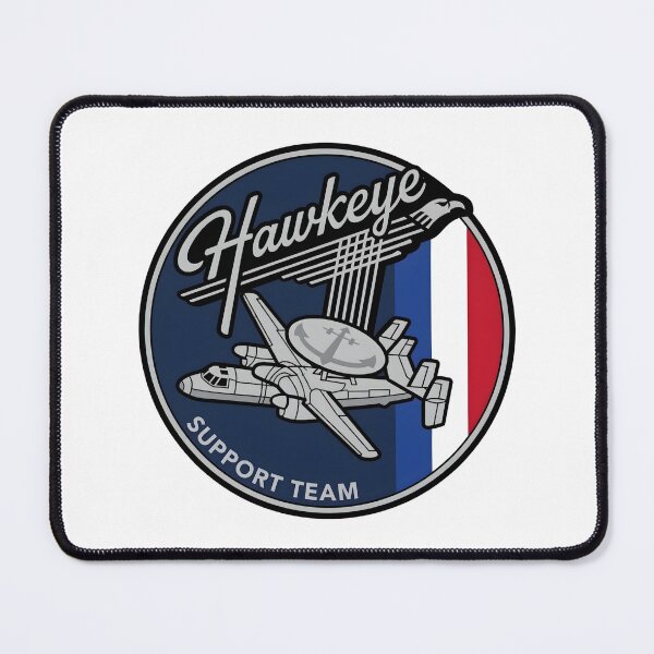 Item preview, French Naval Aviation E-2C Hawkeye Support Team Patch designed and sold by CharlieDesings.