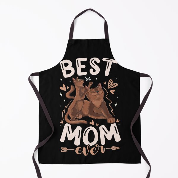 Item preview, Best Cat Mom Ever – Cute Brown Cat and Playful Kitten designed and sold by NoeValdric.
