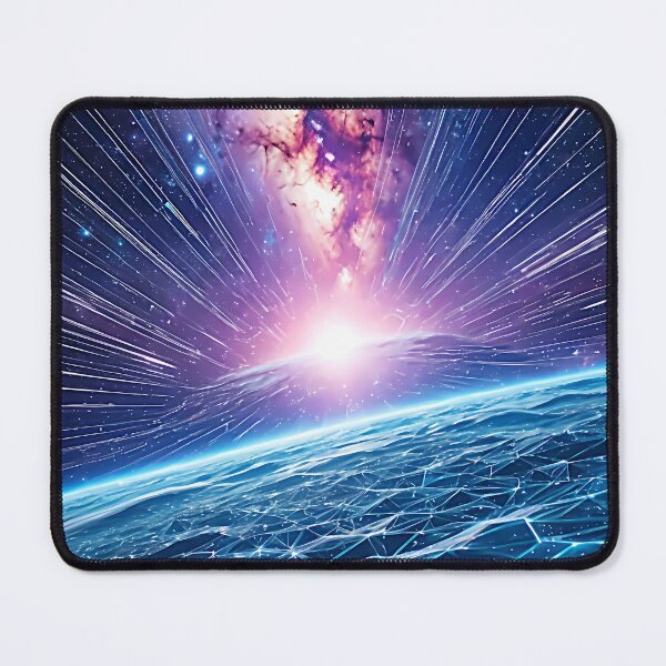 Item preview, Cyber Cosmic Horizon - Digital Grid & Space Burst Phone Case designed and sold by CuteSlothWorld.