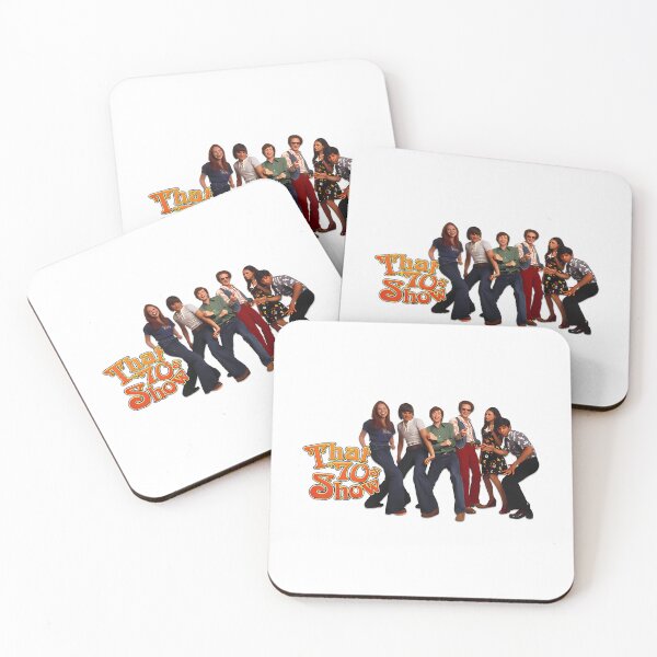 Aperçu de l'œuvre La bande de That '70s Show avec logo créée et vendue par Whimzu.