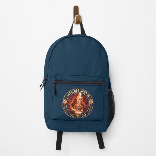 Item preview, Antelope Canyon Arizona Illustration Travel Art Badge designed and sold by KrisSidDesigns.