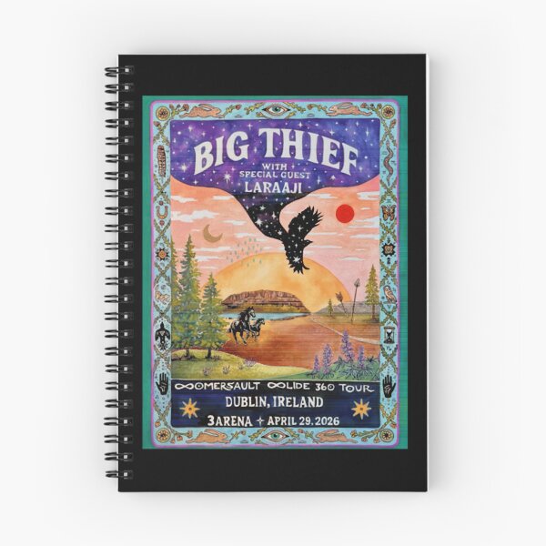 Item preview, Big Thiéf Somersault Slide 360 Tour Dublin designed and sold by JustkidteesSSS.