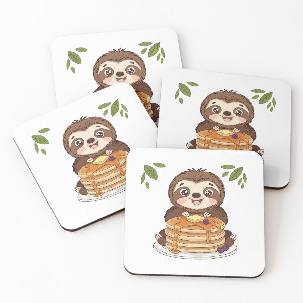 Item preview, Sloth Snack Pancakes Food designed and sold by WillowerStudio.