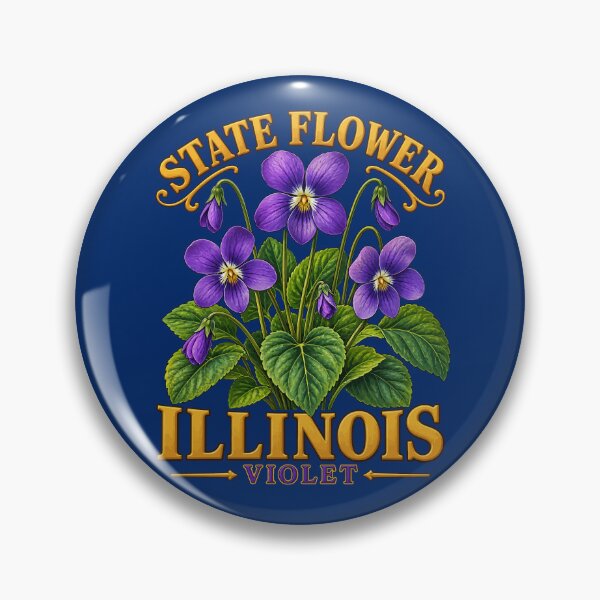 Item preview, Blooming Illinois Violet designed and sold by taiche.