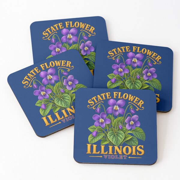 Item preview, Blooming Illinois Violet designed and sold by taiche.