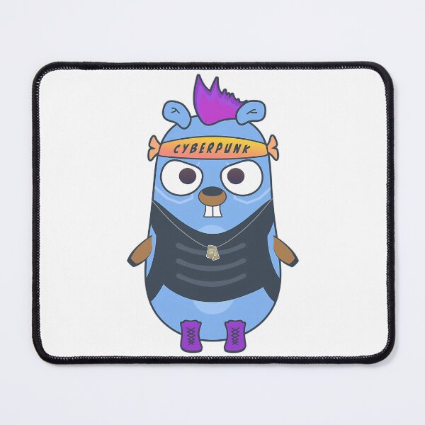 Item preview, Golang Gopher Punk Style designed and sold by ForRealSerial.