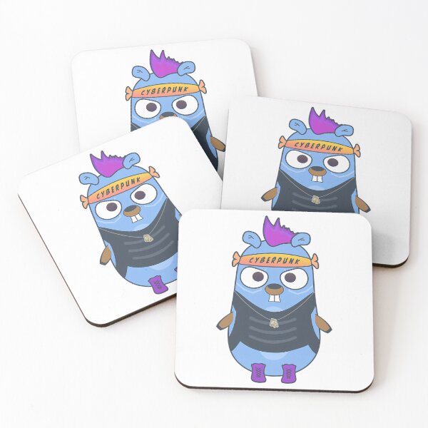 Aperçu de l'œuvre Style Gopher Punk de Golang créée et vendue par ForRealSerial.