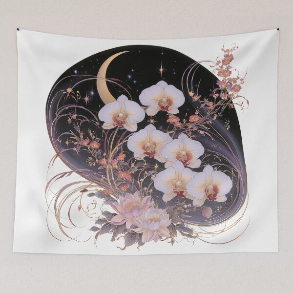 Item preview, Celestial Symphony of the Pearl Orchid designed and sold by bloorose.