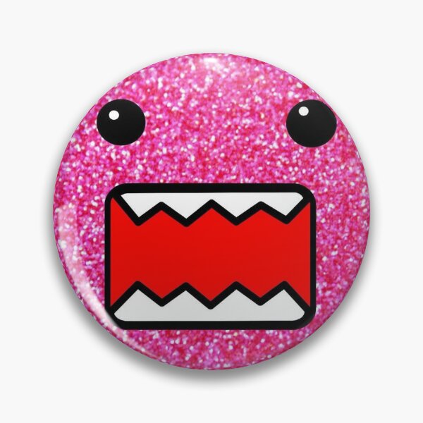 Item preview, Domo Kun Old Internet Web 2000s Pink Glitter designed and sold by cinlali.