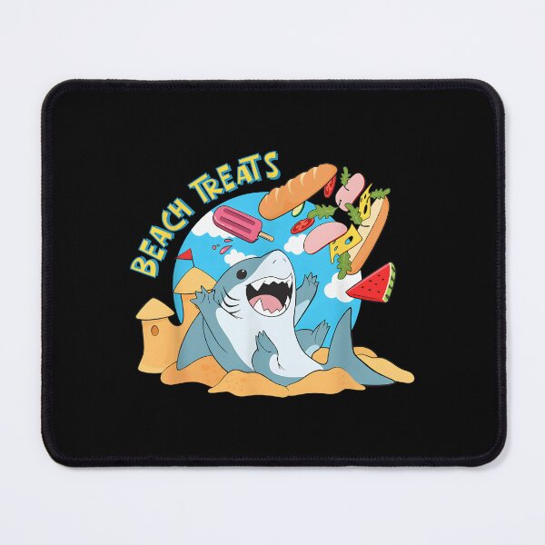 Item preview, Cute Land Shark Beach Treats Summer Vacation Fun designed and sold by banhstudio.