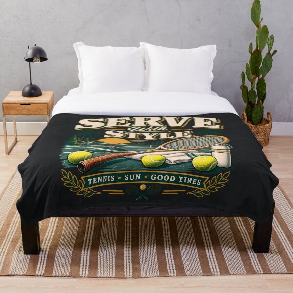 Item preview, Vintage Serve With Style Tennis designed and sold by VectorVortex.