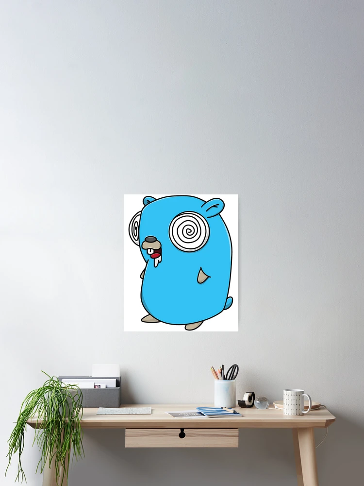 Thumbnail 2 of 3, Poster, Mindless Gopher designed and sold by ForRealSerial.