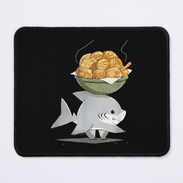 Item preview, Cute Land Shark Bringing You Cookies designed and sold by banhstudio.