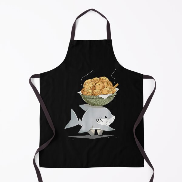 Item preview, Cute Land Shark Bringing You Cookies designed and sold by banhstudio.