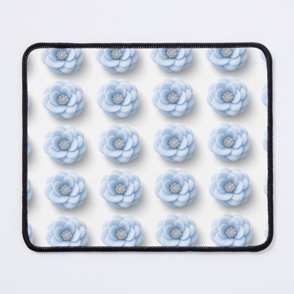 Item preview, Baby Blue Rose Pattern Lattice designed and sold by IntelliMindDesigns.