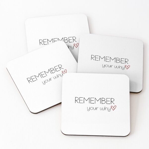 Item preview, remember your why  designed and sold by Borublue.