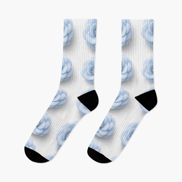 Artikelvorschau, Babyblaues Rosenmuster-Gitter entworfen und verkauft von IntelliMindDesigns.