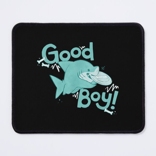 Item preview, Cute Land Shark Good Boy! Snacky Bone Fetch designed and sold by banhstudio.