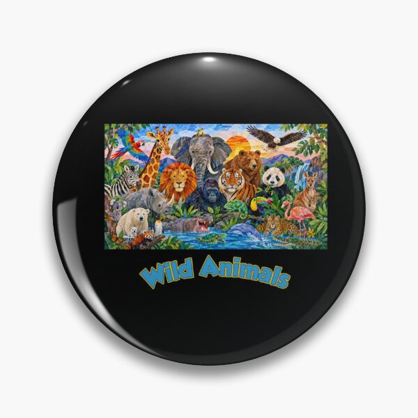 Item preview, Wild Animals designed and sold by CaptainAutism12.