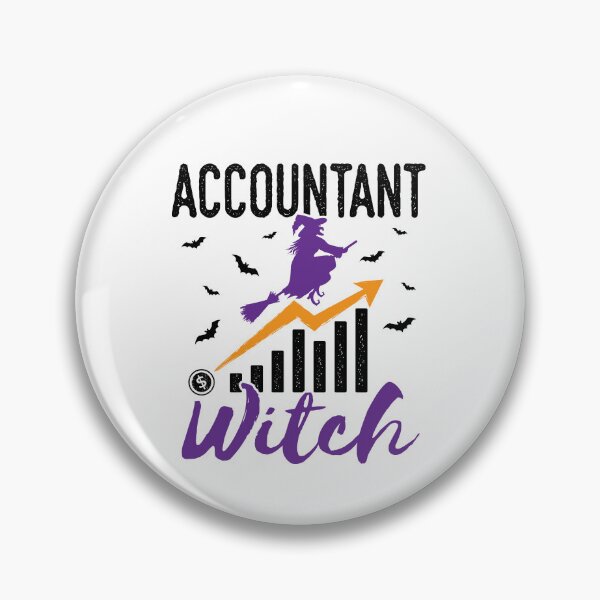 Item preview, Accountant Witch CPA Halloween designed and sold by jaygo.