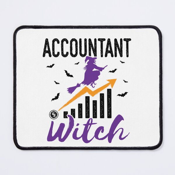 Item preview, Accountant Witch CPA Halloween designed and sold by jaygo.