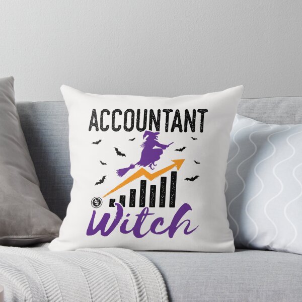 Item preview, Accountant Witch CPA Halloween designed and sold by jaygo.