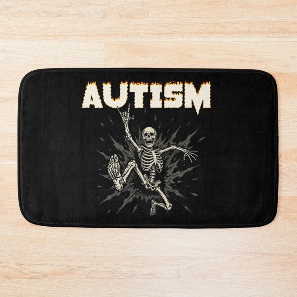 Item preview, Autism Skeleton Meme Classic Funny designed and sold by Mckenna165.