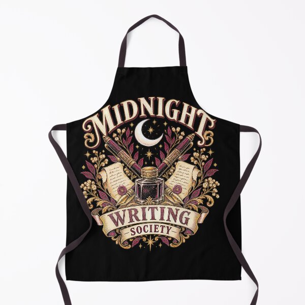 Item preview, Midnight Writing Society – Vintage Poetcore Writer Art designed and sold by Pietro Bari.