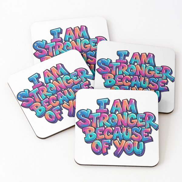 Item preview, I Am Stronger Because Of You designed and sold by rockazona.