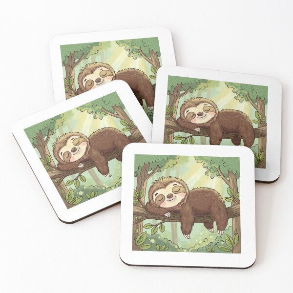 Item preview, Sloth Sleep Nap Rest designed and sold by WillowerStudio.
