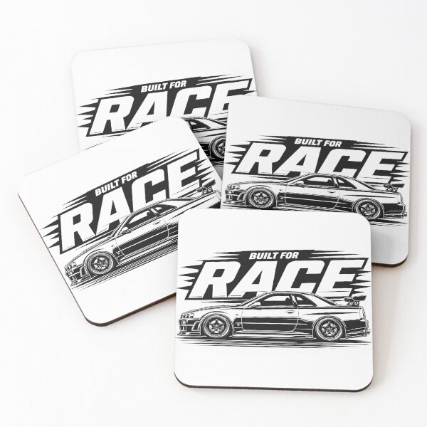 Item preview, Built For Race JDM Car Design designed and sold by WearTheVibe Store.