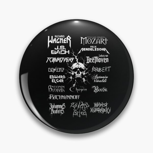 Item preview, Classic Heavy Metal Classical Composers designed and sold by Janiah216.