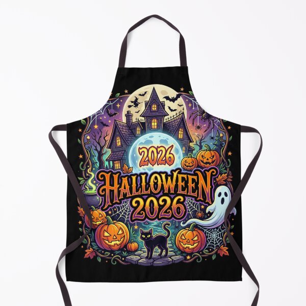 Item preview, Halloween 2026 Haunted House Pumpkins Full Moon Design designed and sold by DarkOriginArts.