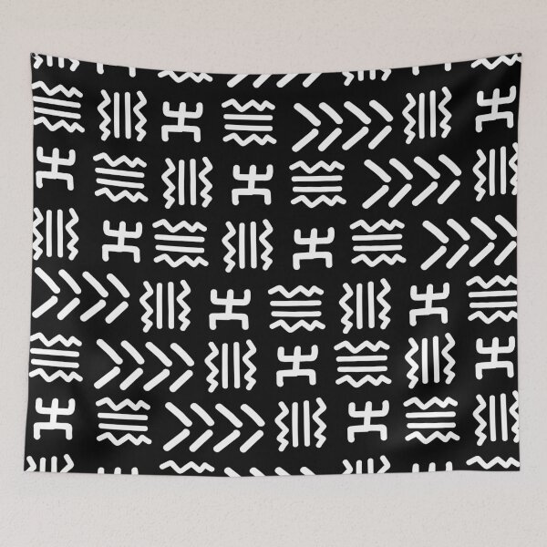 Item preview, African Bogolan fabric – Bogolanfini designed and sold by Wolagno.