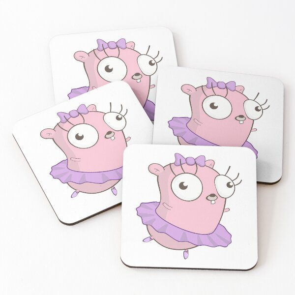 Aperçu de l'œuvre Le ballet des mascottes de Golang créée et vendue par ForRealSerial.