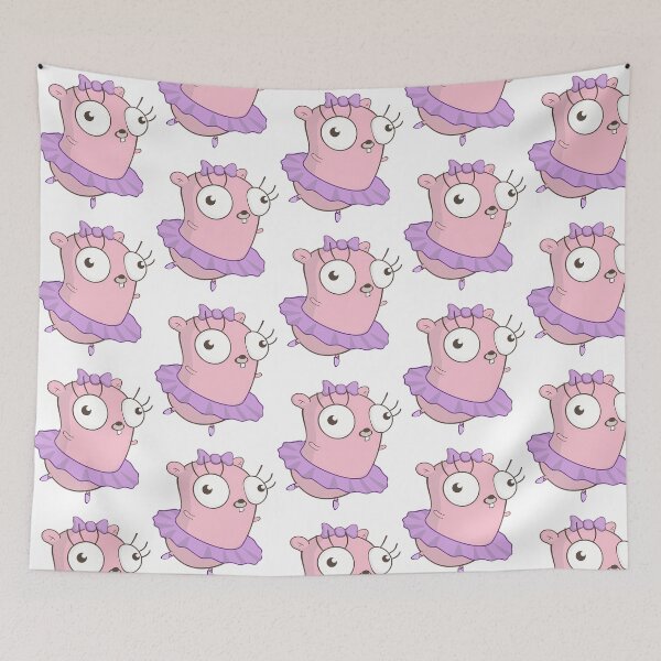 Item preview, The Golang Mascot Ballet designed and sold by ForRealSerial.